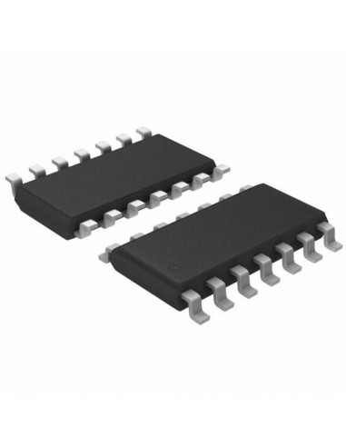 74LCX00M, 4 элемента 2И-НЕ, 14-SOIC