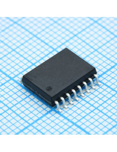 CD4042BDWE4, Триггер D-типа х 4 с прямыми и инверсными выходами, SO16W