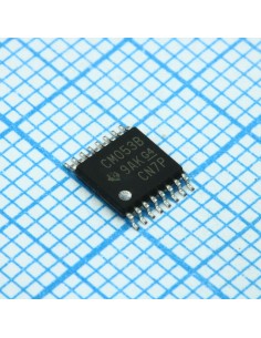 CD4053BPW, Строенный мультиплексор аналоговый 1 в 2, TSSOP16