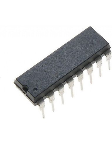 CD74HCT123E, Одновибратор  с повторным запуском х 2 КМОП кристалл, DIP16