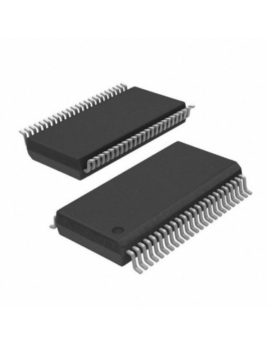 CY74FCT162373CTPVC, 16 D-триггеров, 48SSOP