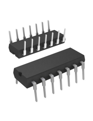 HEF4024BP, Счетчик двоичный 6-бит, DIP14