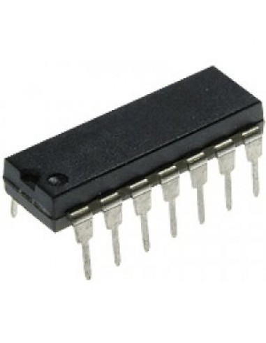 HEF4066BP, Логический элемент КМОП ключ х 4, DIP14