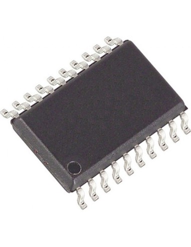 MM74HC240WMX, Инвертер сдвоенный четырехвходовой  SO20W