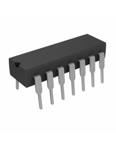 SN74AC86N, исключающее ИЛИ 4 х 2 14-DIP   КМОП кристалл, 14-DIP