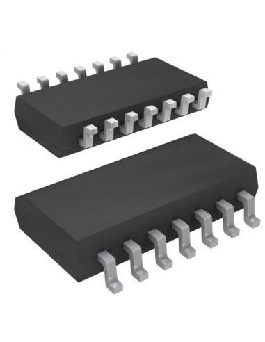 SN74ALS00AN, 4 элемента 2И-НЕ, 14-DIP