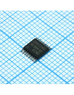 SN74AXC4T245PWR, Приемопередатчик транслирующий 4-бит...