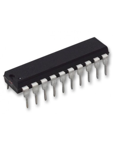SN74LS541N, 8-разрядный буфер/драйвер, с тремя состояниями выхода, 20DIP