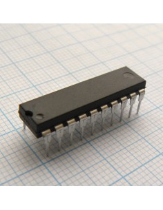 SN74LS593N, двоичный счетчик с регистром на входе 20-PDIP
