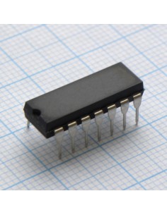 SN74LV4066AN, Счетверенный ключ 1Х1  DIP14