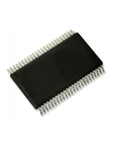 SN74LVC16373ADGGR, D-триггер защелка с прямой трансляцией и третьим состоянием  TSSOP48
