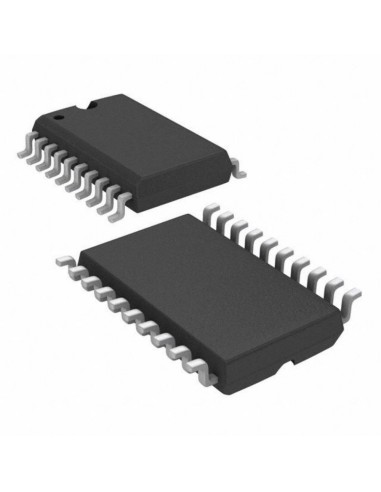 SN74LVC373ADW, Восьмиразрядный D-триггер с прямой трансляцией  SO20W