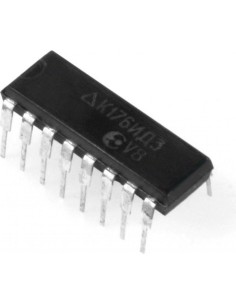 К176ИД3, Дешифратор двоичного кода в инф. для вывода на...