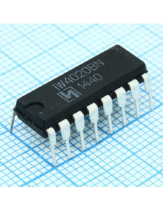 КР1561ИЕ16, 14-разрядный асинхронный счетчик, DIP16
