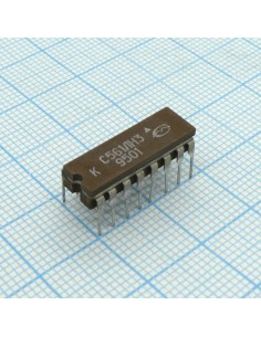 КС561ЛН3, 6 повторителей, CDIP16