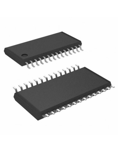 MSP430F2132IPW, Микроконтроллер 16-bit, 8kB Flash, 512B RAM, 24 GPIO, 10 бит АЦП, USART/LIN/IrDA/SPI/I2C, компаратор, 2x16-бит т