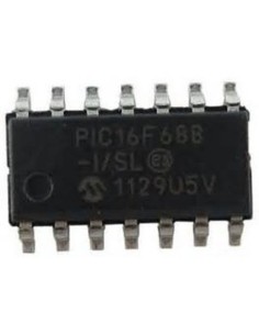 PIC16F688-I/SL, Микроконтроллер PIC  4096 x 14 -...