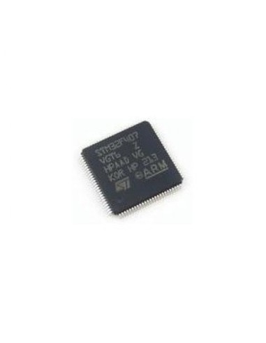 STM32F407VGT6, ARMCortexM4 168МГцб 1Мб флэшб 192кб ОЗУ 2xCAN, USB HS OTG, Ethernet, интерфес видеокамеры, ускоритель кодирования