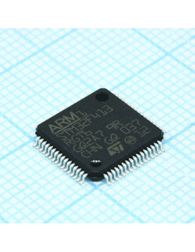 STM32F413RGT6, Микроконтроллер STM32F 32-бит 1 МБ Флэш-память 320 кБ ОЗУ 100МГц LQFP-64