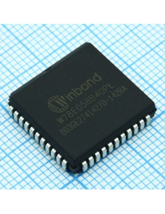 W78E058B-40PL, Микроконтроллер 8-бит 8052 40МГц 32KБ (32K...