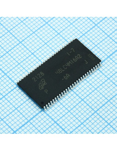 MT48LC4M16A2P-6A:J, Динамическое ОЗУ 64Мбит 4Mx16 3.3В 54-Pin TSOP-II