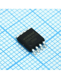 W25Q64JVSSIQ, Флэш-память 64 Мб (8M x 8) шина SPI...