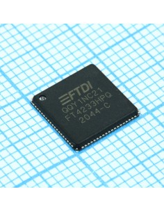 FT4233HPQ-TRAY, Микроконтроллерный интерфейс USB тип С...