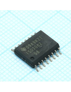 ISO3082DWR, Интерфейс RS-485, изолированный, 200 кБит/с,...