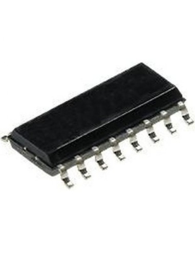 MAX232CWE+, RS-232  два пpиемника и два пеpедатчика (2Dx/2Rx)