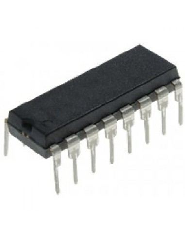 MAX3232EPE+, RS-232 трансивер 120кБит/сек  Uпит+3...+5.5V  0.3mA  2Dr/2Re  -40...+85C