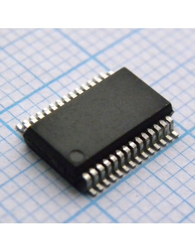 MAX3244EEAI+T, Приемопередатчик интерфейс_RS232 с отключением