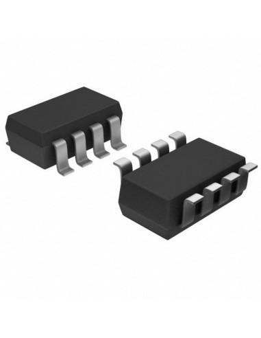 MAX9112EKA+T, ИС интерфейса LVDS Dual LVDS Line Driver
