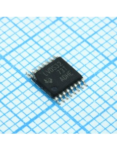 SN65LVDS32PW, Дифференциальный приемник счетверенный...