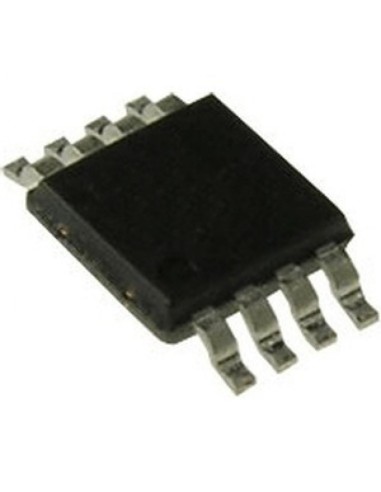 INA333AIDGKT, Инструментальный усилитель, 0.1µV/°C,  Micro-Power (50µA), Zero-Drift, Rail-to-Rail Out, Kш50nV/Hz, Uoffset25µV (m