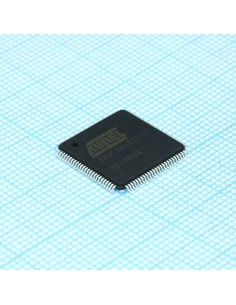 AT32UC3A1512-AUT, Микроконтроллер 32-бит 512Кбайт...