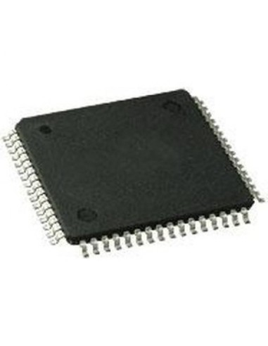 ATMEGA64A-AU, Микроконтроллер AVR  64K-Флэш-память/4K-ОЗУ/2K-ППЗУ + 8x10 АЦП