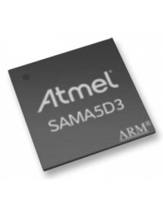 ATSAMA5D34A-CU, Микроконтроллер 32-бит 160Кбайт...