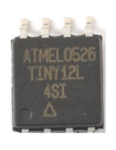 ATTINY12L-4SU, Микроконтроллер AVR 1K-Флэш-память/ 32-ОЗУ/ 64-ЭППЗУ   электропитание 2.7-5.5 В