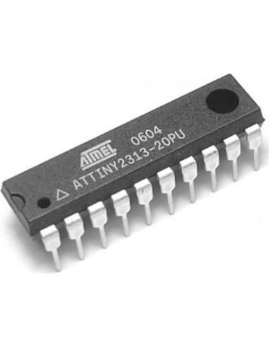 ATTINY2313-20PU, Микроконтроллер AVR 2K-Флэш-память/128-ОЗУ/Таймер/Счетчик,сторожевой таймер электропитание 2.7-5.5 В