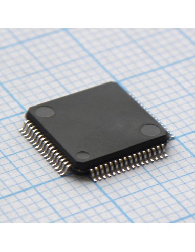 GD32F405RET6, Микроконтроллер 32-бит ядро ARM Cortex-M4 168МГц, 512кБ Флэш-память 192кБ ОЗУ 51 порт ввода-вывода USB FS/HS OTG L